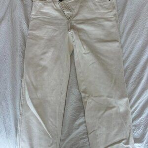Women's Cream Jeans